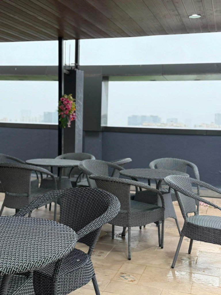 Lumiere Restaurant terrace seating in Pune