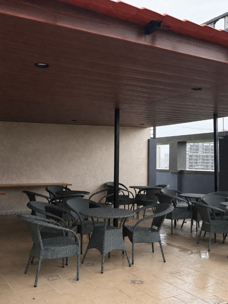 Lumiere Restaurant outdoor dining at LUMIERE Pune